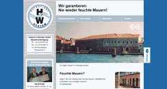 Desktop Screenshot of mauertrockenlegung.at